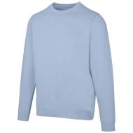 Jasper organiczna bluza unisex z recyklingu o gramaturze 280 g/m² z okrągłym dekoltem i certyfikatem