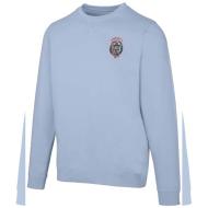 Jasper organiczna bluza unisex z recyklingu o gramaturze 280 g/m² z okrągłym dekoltem i certyfikatem