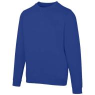 Jasper organiczna bluza unisex z recyklingu o gramaturze 280 g/m² z okrągłym dekoltem i certyfikatem