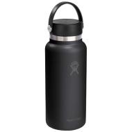 Butelka na wodę Hydro Flask Wide Mouth, pojemność 946 ml, z izolacją termiczną, wykonana ze stali ni