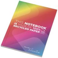 Notatnik A6 Novella Austen z miękką okładką wykonaną z materiału z recyklingu, 50 kartek