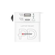 SKROSS® MUV AC65PD – uniwersalna przejściówka z kablem USB-C