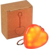 Brelok do kluczy "serce", lampka LED