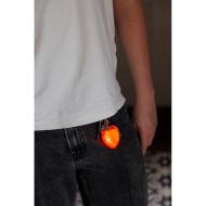Brelok do kluczy "serce", lampka LED