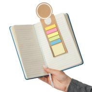 Zestaw do notatek, karteczki samoprzylepne, zakładka do książki, linijka, notatnik