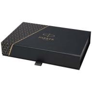 Parker IM Essentials – elegancki zestaw piśmienniczy: pióro i długopis, kolor czarny