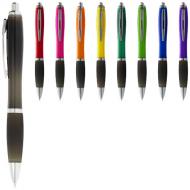 Długopis z kolorowym korpusem i czarnym uchwytem Nash