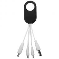 Kabel do ładowania z końcówką USB typu C 4w1 Troup