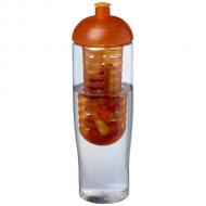 Bidon H2O Tempo® o pojemności 700 ml z wypukłym wieczkiem zmożliwością przyrządzania wody smakowej