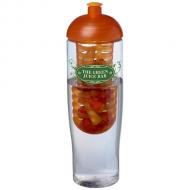 Bidon H2O Tempo® o pojemności 700 ml z wypukłym wieczkiem zmożliwością przyrządzania wody smakowej
