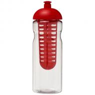 Bidon H2O Base® z wypukłym wieczkiem o pojemności 650 ml z możliwością przyrządzania wody smakowej