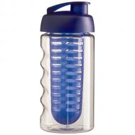 Bidon H2O Bop® o pojemności 500 ml z wieczkiem zaciskowym zmożliwością przyrządzania wody smakowej