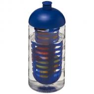 Bidon H2O Bop® o pojemności 500 ml z wypukłym wieczkiem z możliwościąprzyrządzania wody smakowej