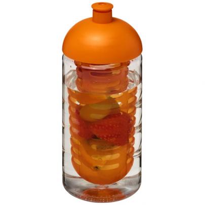 Bidon H2O Bop® o pojemności 500 ml z wypukłym wieczkiem z możliwościąprzyrządzania wody smakowej