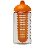 Bidon H2O Bop® o pojemności 500 ml z wypukłym wieczkiem z możliwościąprzyrządzania wody smakowej