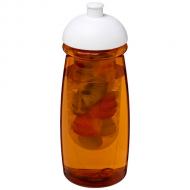 Bidon H2O Pulse® o pojemności 600 ml z wypukłym wieczkiem z możliwościąprzyrządzania wody smakowej
