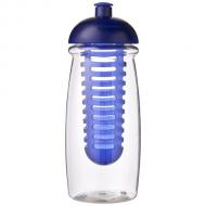 Bidon H2O Pulse® o pojemności 600 ml z wypukłym wieczkiem z możliwościąprzyrządzania wody smakowej