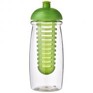 Bidon H2O Pulse® o pojemności 600 ml z wypukłym wieczkiem z możliwościąprzyrządzania wody smakowej