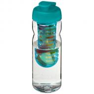 Bidon Base Tritan™ o pojemności 650 ml z wieczkiem zaciskowymz możliwością przyrządzania wody smakow