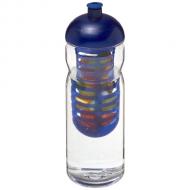 Bidon Base Tritan™ o pojemności 650 ml z wypukłym wieczkiem zmożliwością przyrządzania wody smakowej