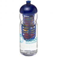 Bidon Base Tritan™ o pojemności 650 ml z wypukłym wieczkiem zmożliwością przyrządzania wody smakowej