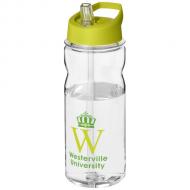 Bidon Base Tritan™ o pojemności 650 ml z wieczkiem z słomką