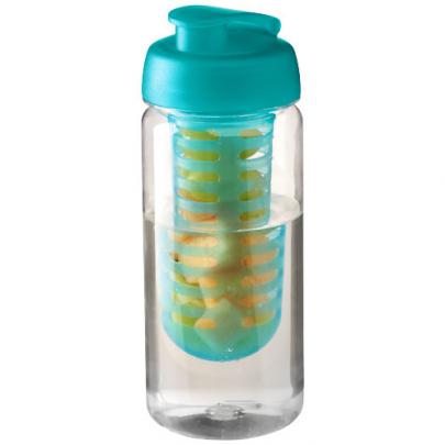 Bidon Octave Tritan™ o pojemności 600 ml z wieczkiem zaciskowymz możliwością przyrządzania wody smak