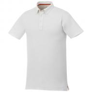 Męskie polo Atkinson z krótkim rękawem button-down