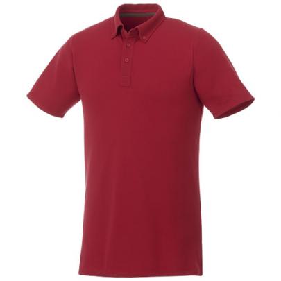 Męskie polo Atkinson z krótkim rękawem button-down