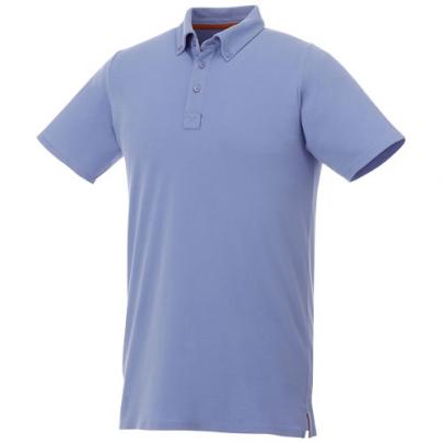 Męskie polo Atkinson z krótkim rękawem button-down