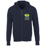 Cypress, zapinany na zamek, z kapturem