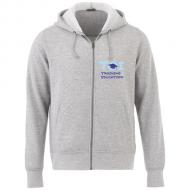 Cypress, zapinany na zamek, z kapturem