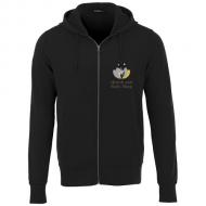 Cypress, zapinany na zamek, z kapturem