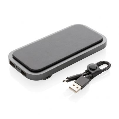 Bezprzewodowy power bank 10000 mAh Swiss Peak