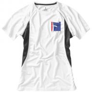 Damski T-shirt Quebec z krótkim rękawem z dzianiny Cool Fit odprowadzającej wilgoć