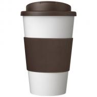 Americano® 350 ml tumbler with grip & spill-proof lid