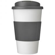 Americano® 350 ml tumbler with grip & spill-proof lid