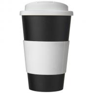 Americano® 350 ml tumbler with grip & spill-proof lid