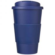 Americano® 350 ml tumbler with grip & spill-proof lid