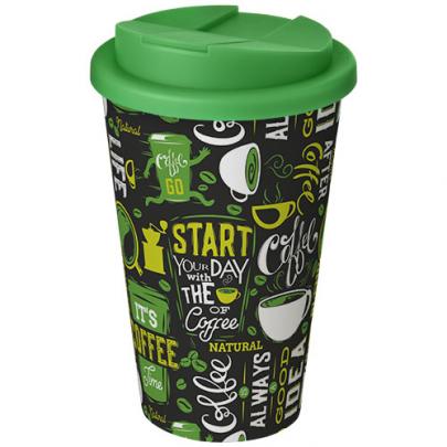 Brite-Americano® 350 ml tumbler with spill-proof lid