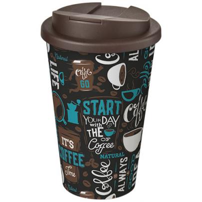 Brite-Americano® 350 ml tumbler with spill-proof lid