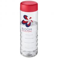 H2O Treble 750 ml screw cap water bottle