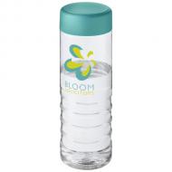 H2O Treble 750 ml screw cap water bottle