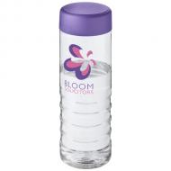 H2O Treble 750 ml screw cap water bottle