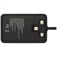 Bezprzewodowy powerbank Kano 5 000 mAh z kablem 3 w 1