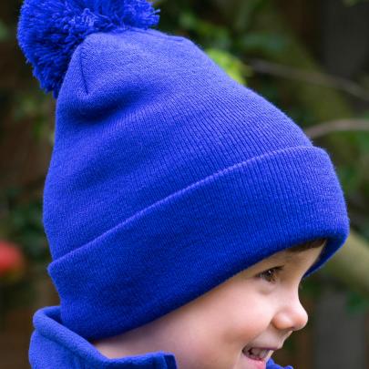 Dziecięca czapka Pom Pom Beanie One Size