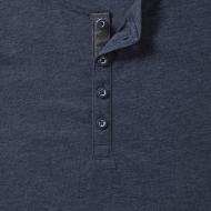 Męski T-shirt HD Henley L