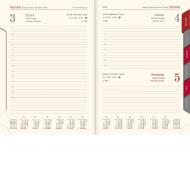 Kalendarz książkowy dzienny 2025