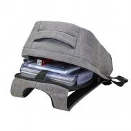 Plecak chroniący przed kieszonkowcami, przegroda na laptopa 13"