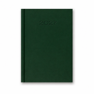Kalendarz książkowy dzienny 2027 Zielony